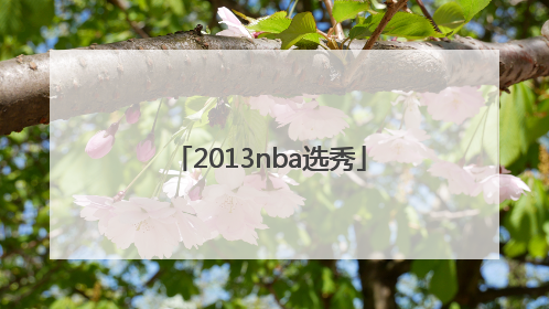 「2013nba选秀」2013nba选秀名单排名榜