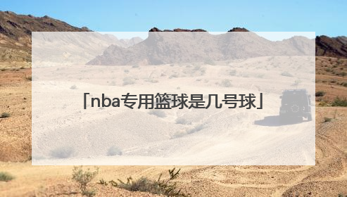 「nba专用篮球是几号球」NBA专用篮球多少钱一个